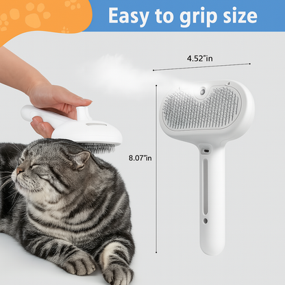 GentlePaws™ FurMist Grooming Brush